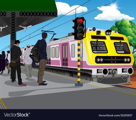 Top Indian Railway Station Cartoon Images Delhiteluguacademy Com