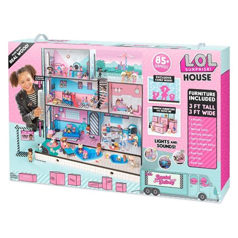 Tendrás que conseguir las 7 fichas para tu muñeca lol, que viene sobre un soporte. Lol Surprise Doll House, Casa De Muñecas Lol Surprise L.o ...