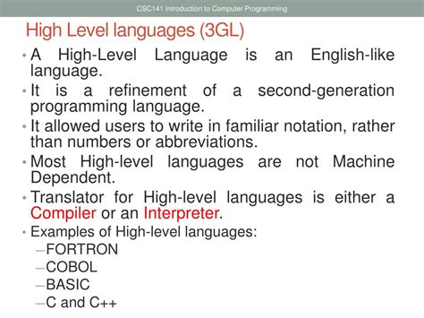 Ppt Csc105 Fundamentals Of Computer Programming Powerpoint