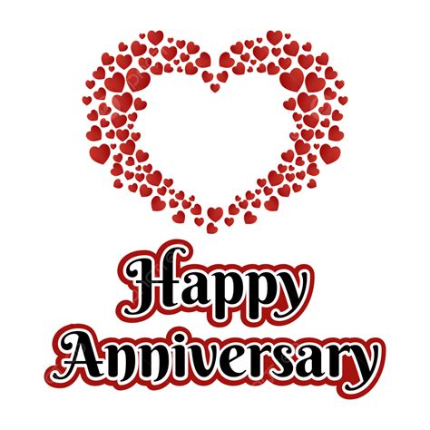 Happy Anniversary Design Vector Hd Png Images Happy Anniversary Text