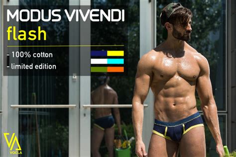 The New Modus Vivendi Flash Line Now At Vocla Men And Underwear