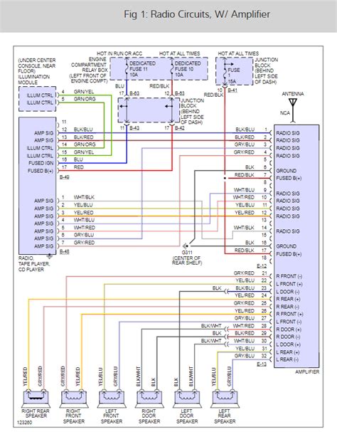 2001 Chrysler Radio Wiring Diagram