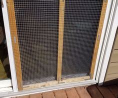 This video highlights the security boss bug proof pet screen door in use. How to Make a Pet-Proof Screen Panel for Your Sliding ...