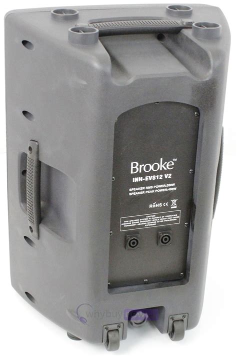 A family owned and run business based in leafy hatfield broad oak, hertfordshire. Brooke INH EVS-12 V2 Passive Speaker | WhyBuyNew