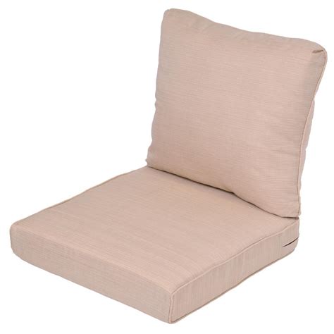 For any type of outdoor, lawn, pool and patio furniture. Lemon Grove Oatmeal Replacement 2-Piece Outdoor Sofa Cushion-7713-01240404 - The Home Depot