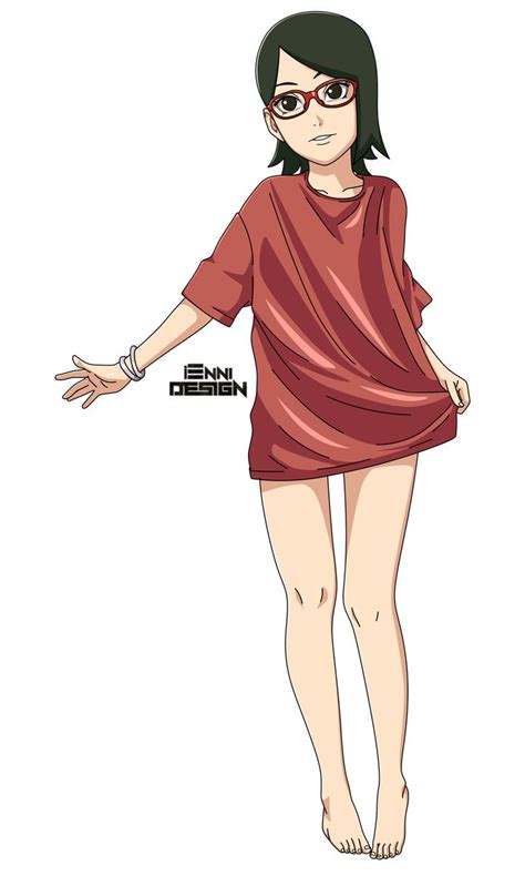Samples Sarada Uchiha Different Outfit By IEnniDESIGN Naruto Girls