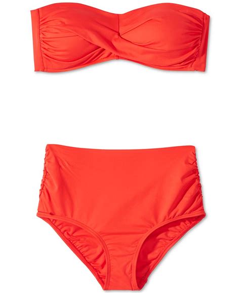 Anne Cole Bandeau Twist Bikini Topcreated For Macys Style And Reviews