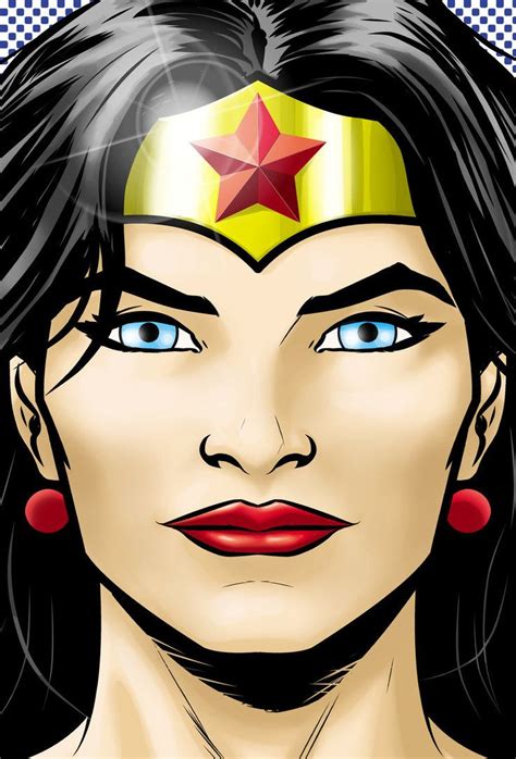 Learning videos for kids of all ages. Wonder Woman Cartoon | Wonder Woman Portrait Series by ...