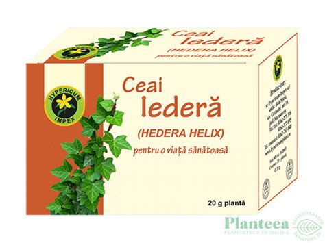 Ceai Iedera 20g Hypericum Plant Pret 7 4 Lei Planteea