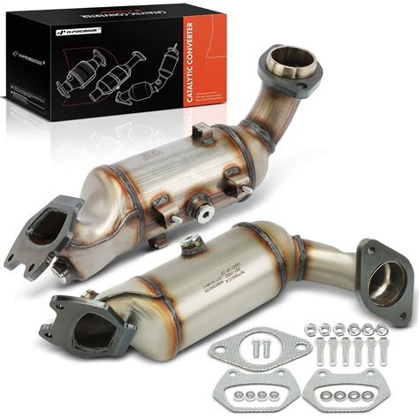 A-Premium Front and Rear 2-PC Catalytic Converter Kit Direct-Fit