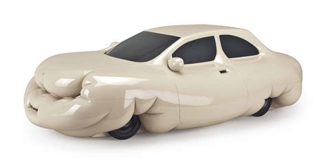 Looking at Erwin Wurm’s Fat Cars will make you laugh