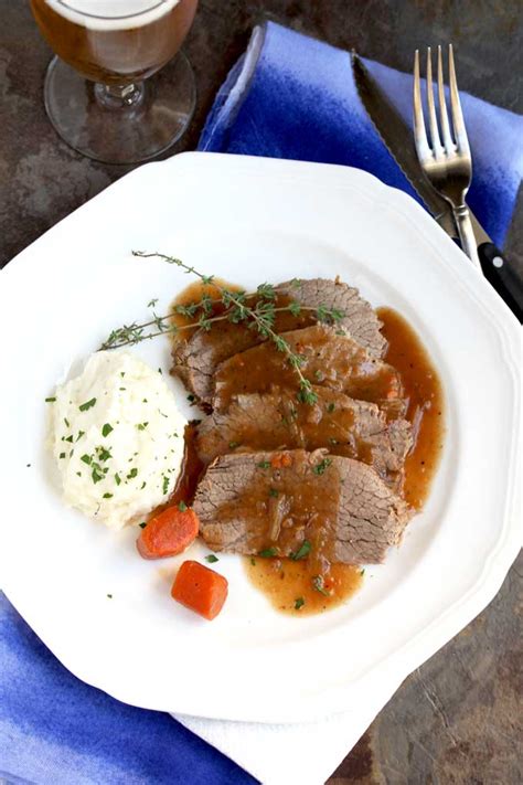 If you want a pot roast to rival your grandma's (sorry grandma), give this instant pot pot roast a whirl! Instant Pot Sauerbraten Recipe (German Pot Roast) | Lemon ...
