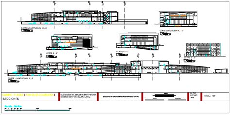 Section Working Plan Detail Dwg File Cadbull