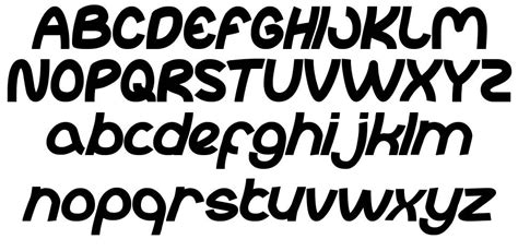 Abc Font By Weknow Fontriver