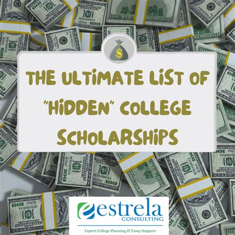 The Ultimate List Of Hidden College Scholarships