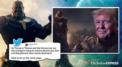 Trump’s Team Shares Video Of President As Thanos Except They Got It Wrong Trending News The