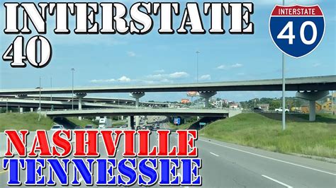 I 40 East Nashville Tennessee 4k Highway Drive Youtube