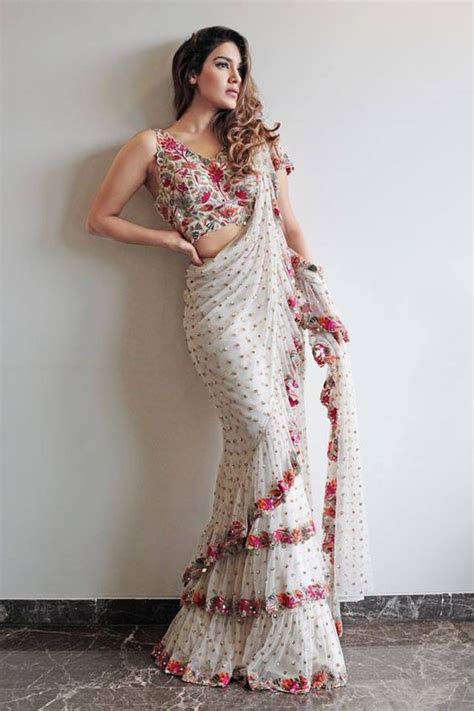 Ruffle Saree Style Is The Hottest Trend Of This Season 2018 Saree
