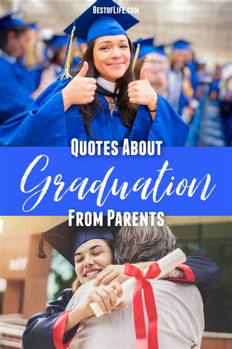 Graduation Quotes From Parents The Best Of Life