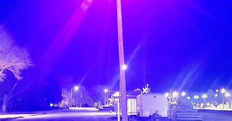 Some Abilene Streetlights Have Turned Purple Here Is Evergys