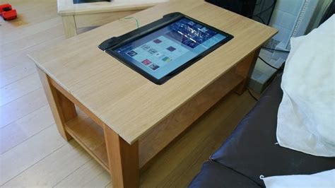 Smart Home Touchscreen Table Techtop Desk Youtube