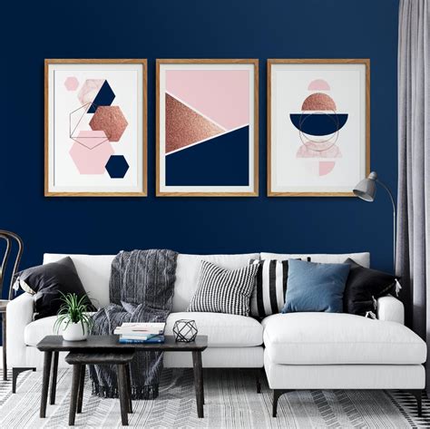 Blue And Pink Living Room Blush Living Room Navy Living Rooms Living