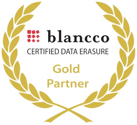 Blancco Data Erasure Gold Partner Secure Computer Recycling And Disposal