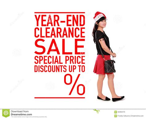 Shop the latest women's sale at coach. Year-end Clearance Sale Template Stock Image - Image of ...