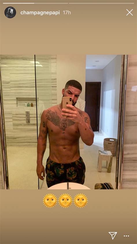Drake Shirtless Photo On Instagram December 2018 POPSUGAR Celebrity UK