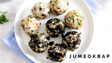 They're fun to make and are a staple of japanese lunchboxes (bento). Jumeokbap Korean Rice Balls Recipe - YouTube