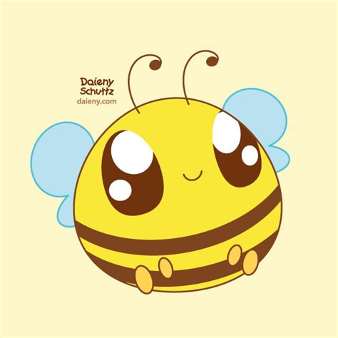 Bibee By Daieny Art Drawings For Kids Cute Drawings Cute Bee