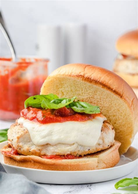 Ground Chicken Parmesan Burgers Flavor The Moments