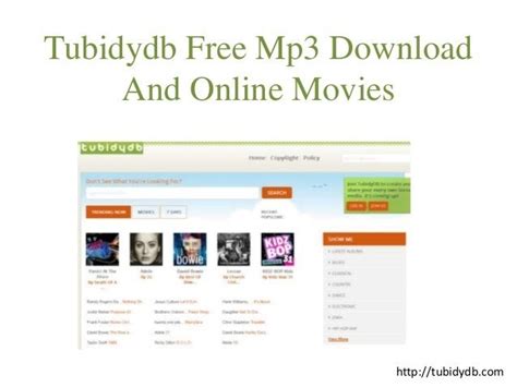 Here's the right solution for android and online users. Tubidy Free Download Movies : Tubidy Free Mp3 Music Video ...