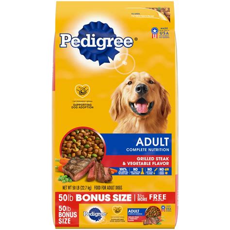 Pedigree Complete Nutrition Adult Dry Dog Food Grilled Steak