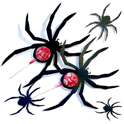 Black Widow Spider Lollipops Svg File Digital Download Etsy Black