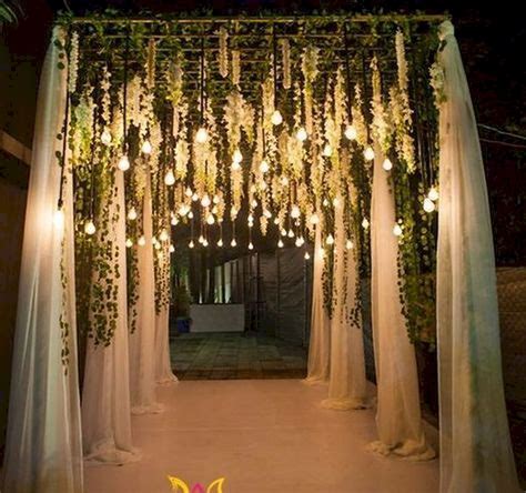 Wedding Backdrop Decor Ideas For Beautiful Ceremony In 2020 Backdrop