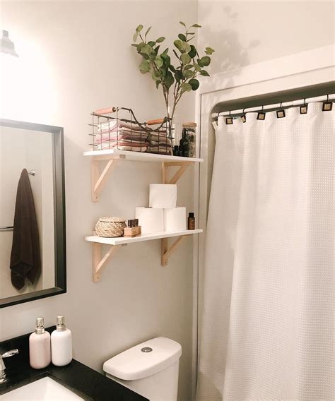 Over the toilet ladder shelf diy. #IKEAInspo Fan Gallery and Inspiration | Shelves over ...