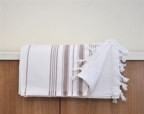 Peshtemal Turkish Bath Towel Double Sided Cotton Extra Absorbency