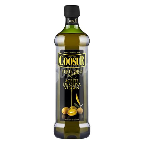 coosur aceite de oliva virgen serie oro 1 l