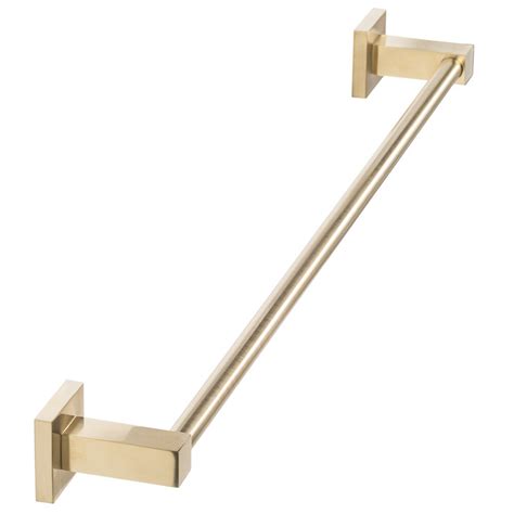 Baden Bath Hardware Collection 30 Wall Mounted Towel Bar In Satin Brass By Sure Loc Hardware