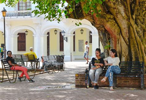 Santo Domingo Dominican Republic Street Life And View Of Calle El