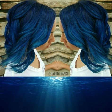 Diving Into The Deep Blue Hue Regrann From Hairbyfra Flickr