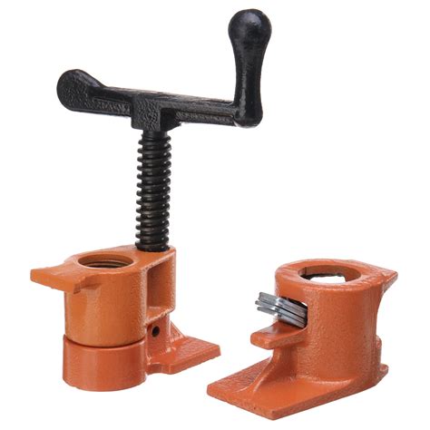 Wood Gluing Pipe Clamp 34 Inch Heavy Duty Woodworking Cast Iron Pipe