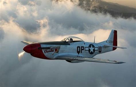 P 51 Mustang Blondie Wwii Fighter Planes Fighter Jets Propeller Plane