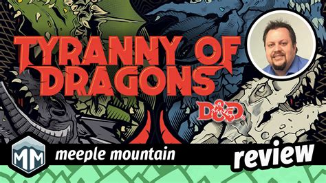 Dungeons And Dragons 5th Edition Tyranny Of Dragons Rpg Game Review