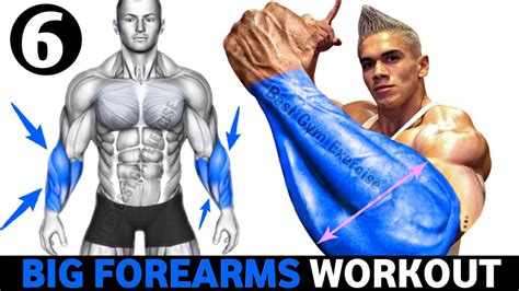 How To Build Bigger Forearms And Wrists 6 Effective Exercises Youtube