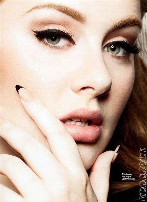 She Always Has The Best Makeup Adele Makeup Adele Eyes Pointed Nails
