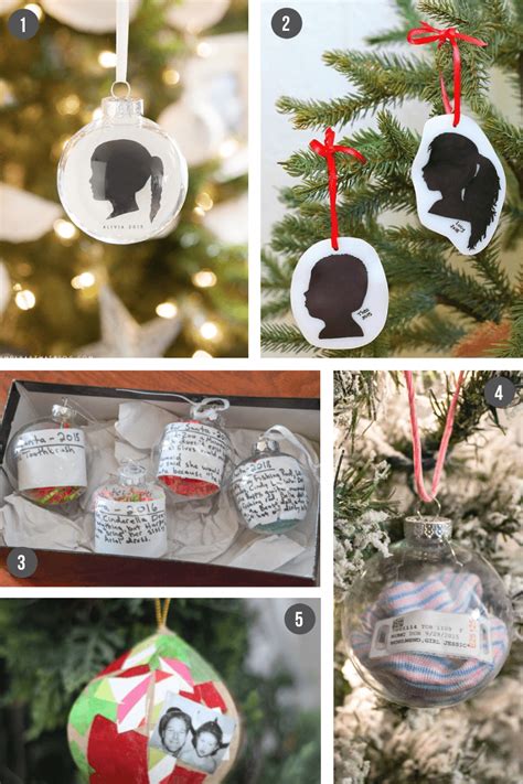 Diy Personalized Christmas Ornament Keepsakes That Kids Can Make And