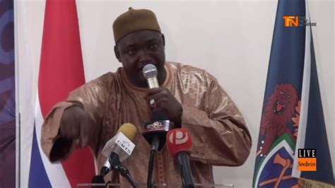 President Barrow Responds To Dr Ceesay YouTube
