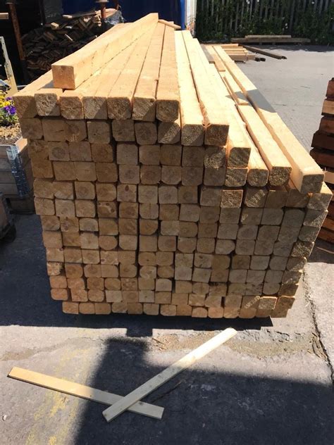 Wooden Planks Timber 3x3 8ft Long Timber In Burscough Lancashire